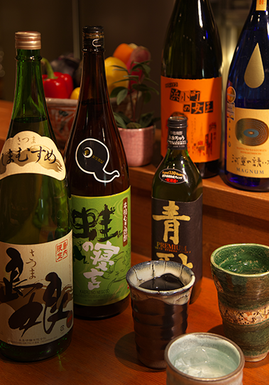 旬料理と日本酒